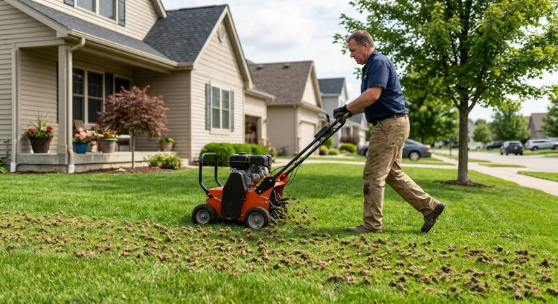 Best Time For Lawn Aeration In Walbridge, Ohio