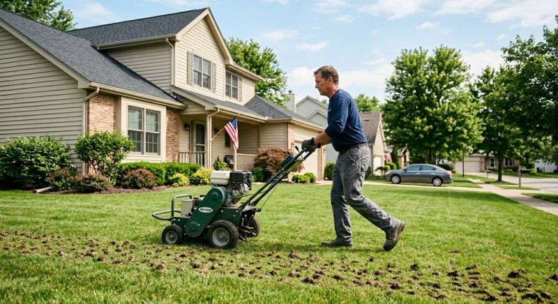 Best Time To Aerate Commercial Lawns