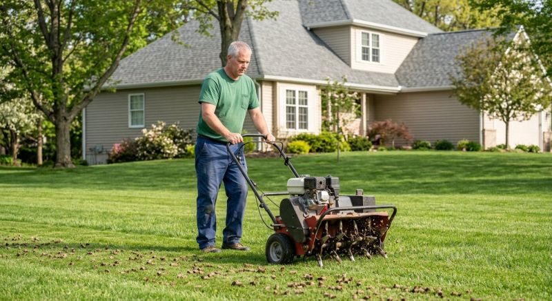 Best Time To Aerate Commercial Lawns