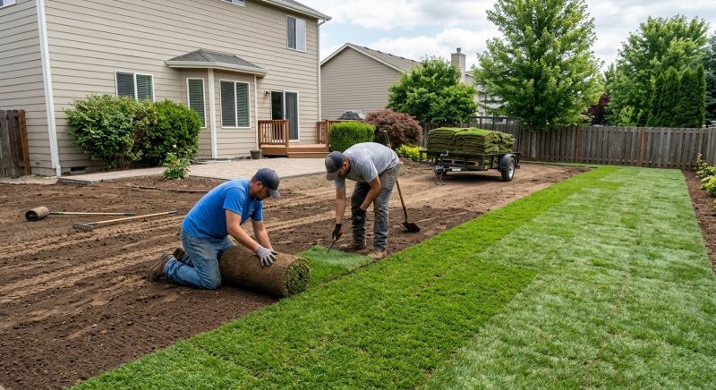 Caring For Newly Installed Sod In Walbridge, Ohio