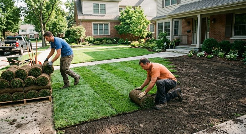 Caring For Newly Installed Sod In Walbridge, Ohio