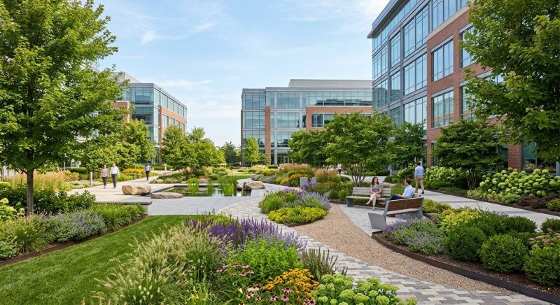 Choosing Plants For Commercial Properties In Walbridge, Ohio