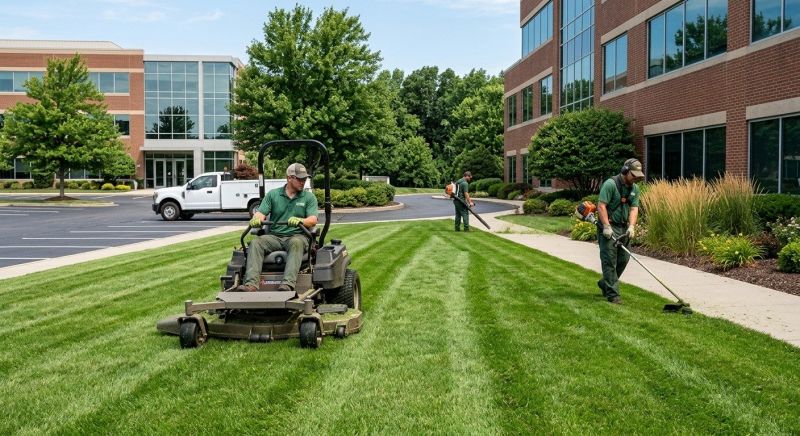 Commercial Lawn Mowing