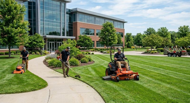 Commercial Lawn Mowing