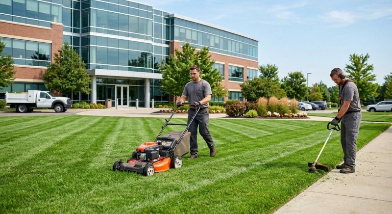 Commercial Lawn Mowing