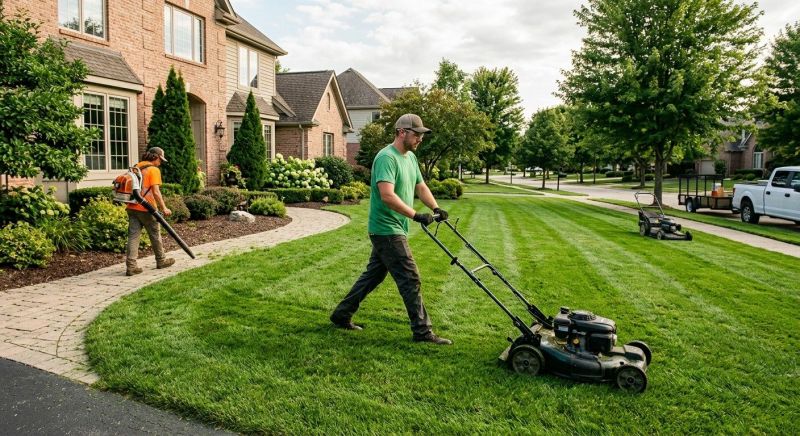 Commercial Lawn Mowing