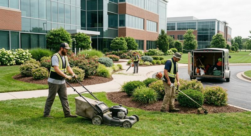 Commercial Lawn Mowing