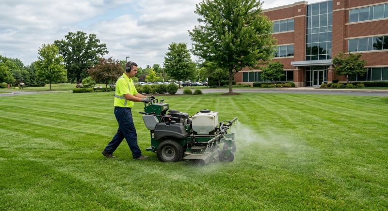 Commercial Lawn Treatment