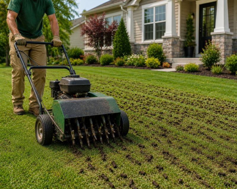 Lawn Aeration