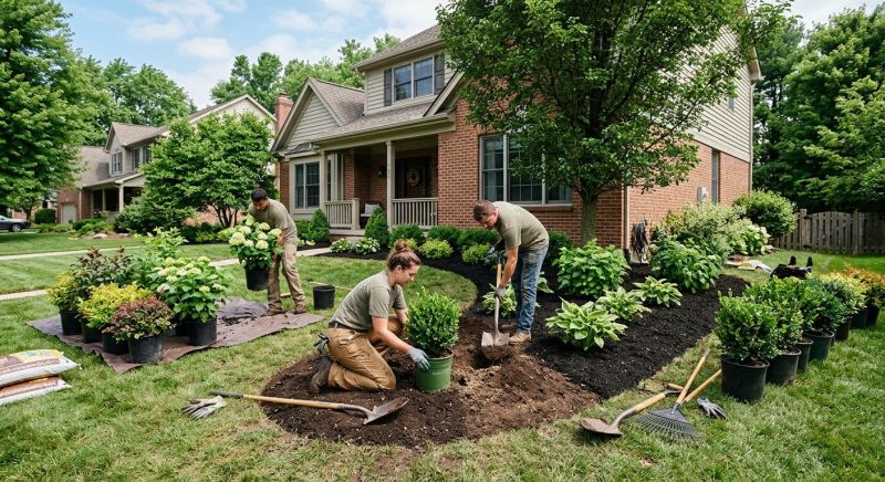 New Landscaping Installation