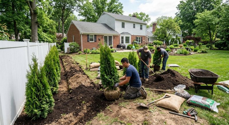 New Landscaping Installation