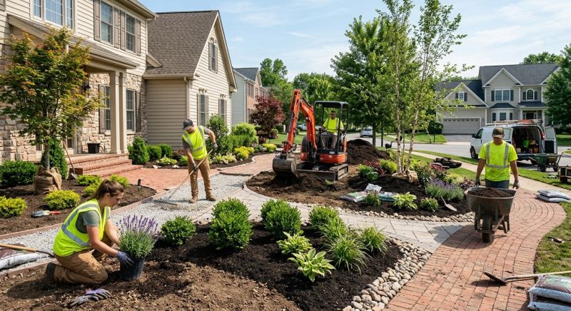 New Landscaping Installation