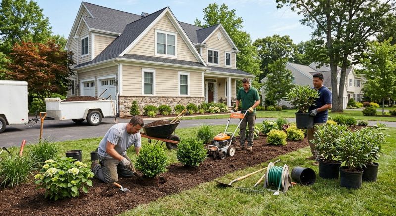 New Landscaping Installation