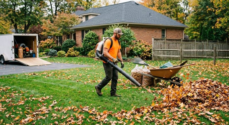 Spring Lawn Cleanup